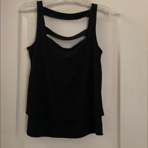 WHBM double layer sleeveless top size S
